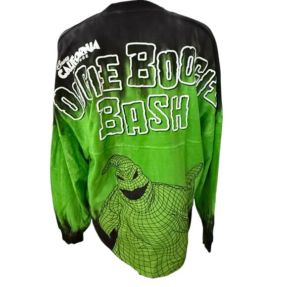 Disney DCA Oogie Boogie Bash 2024 Long Sleeve Spirit Jersey Halloween Size S - Picture 2 of 9